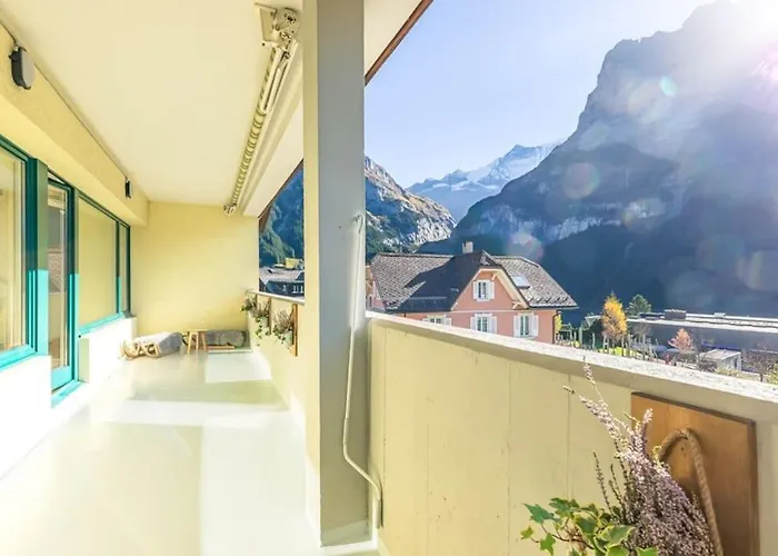 Alpin Chic - Aare Jungfrau Ag 公寓 格林德瓦
